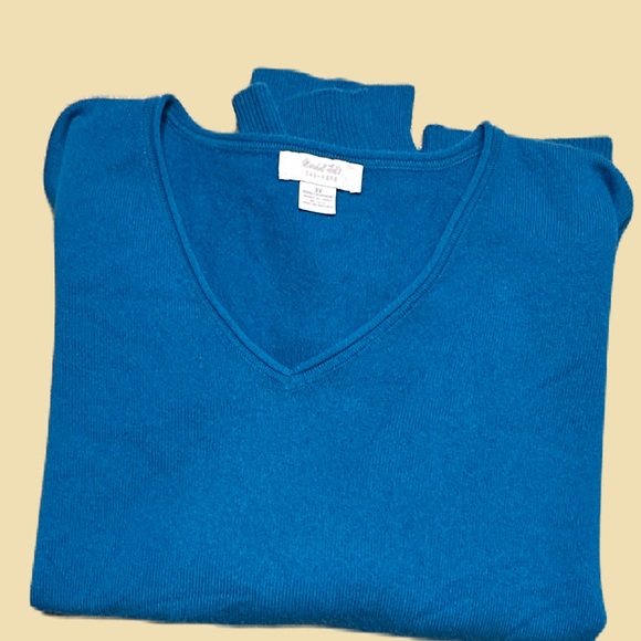 Marshall Fields Sweaters Marshall Fields Cashmere Sweater Teal Blue Size 3x Its So Soft